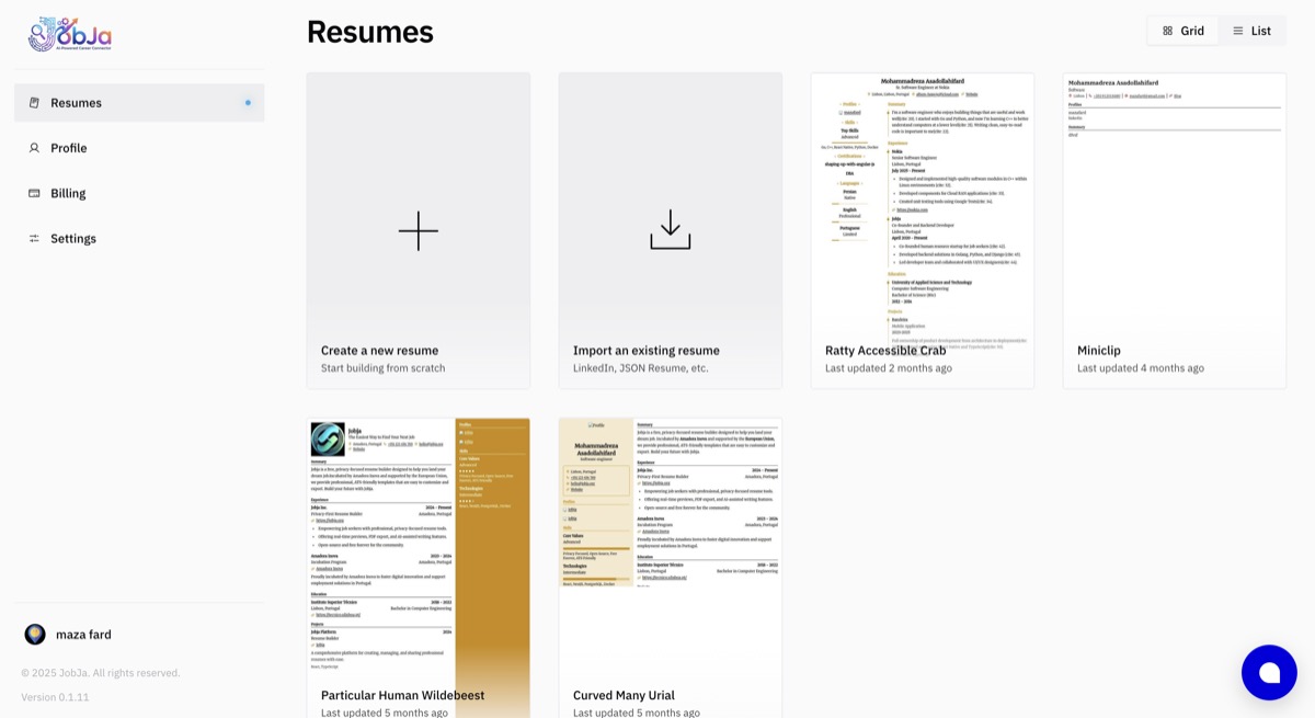 JobJa screenshot 2