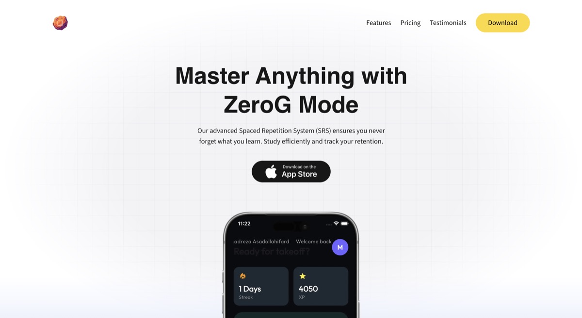 ZeroG screenshot 1